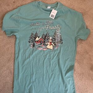 Holiday T Shirt “Feelin a little frosty”